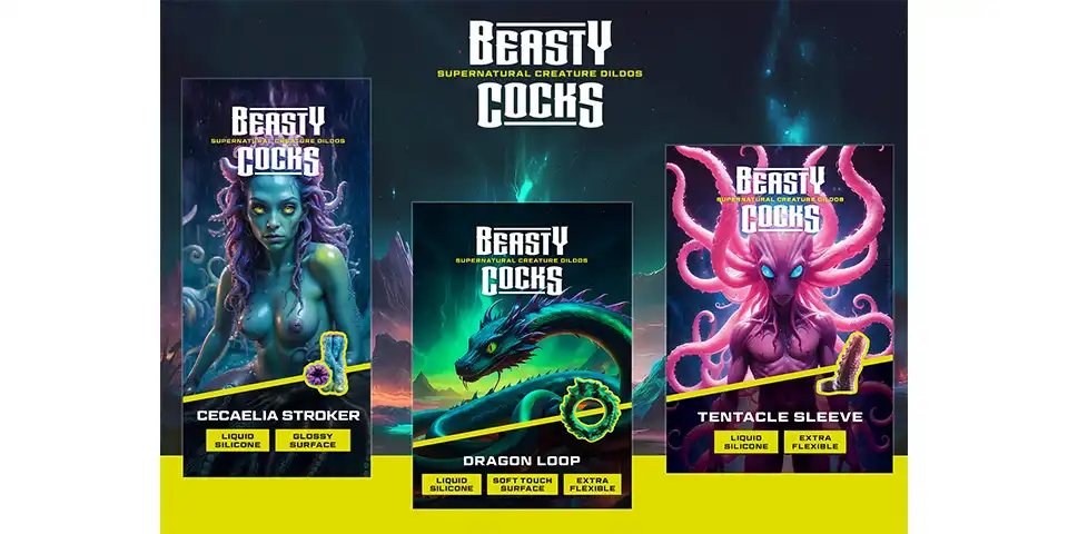 Orion Wholesale Expands 'Beasty Cocks' Line with New Dildos for Enhanced Pleasure