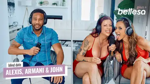 Alexis Fawx and Armani Black Debut on Bellesa Plus in 'Blind Date' Series