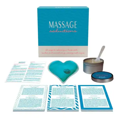 New Massage Seductions Kit by Kheper Games for Intimate Spa Sessions