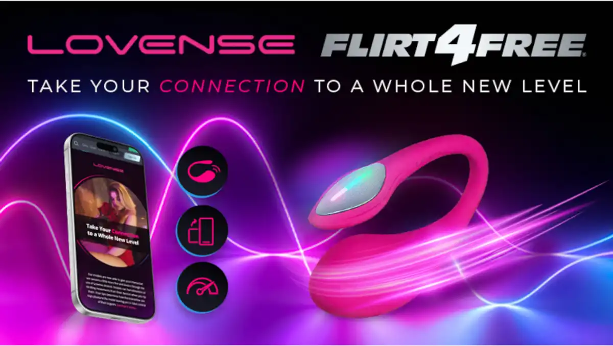 Flirt4Free and Lovense Introduce New Interactive Control Features for Adult Industry