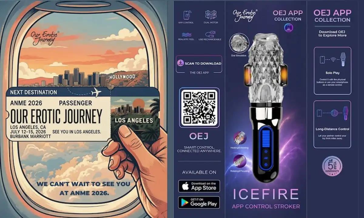 OEJ Expands App-Controlled Pleasure Tech at ANME Founders Show