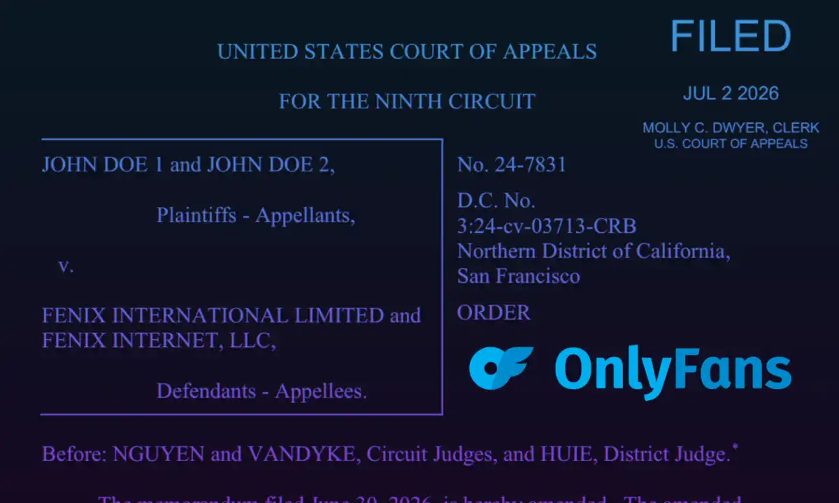 OnlyFans Lawsuit Revived Over Auto-Renewing Subscriptions