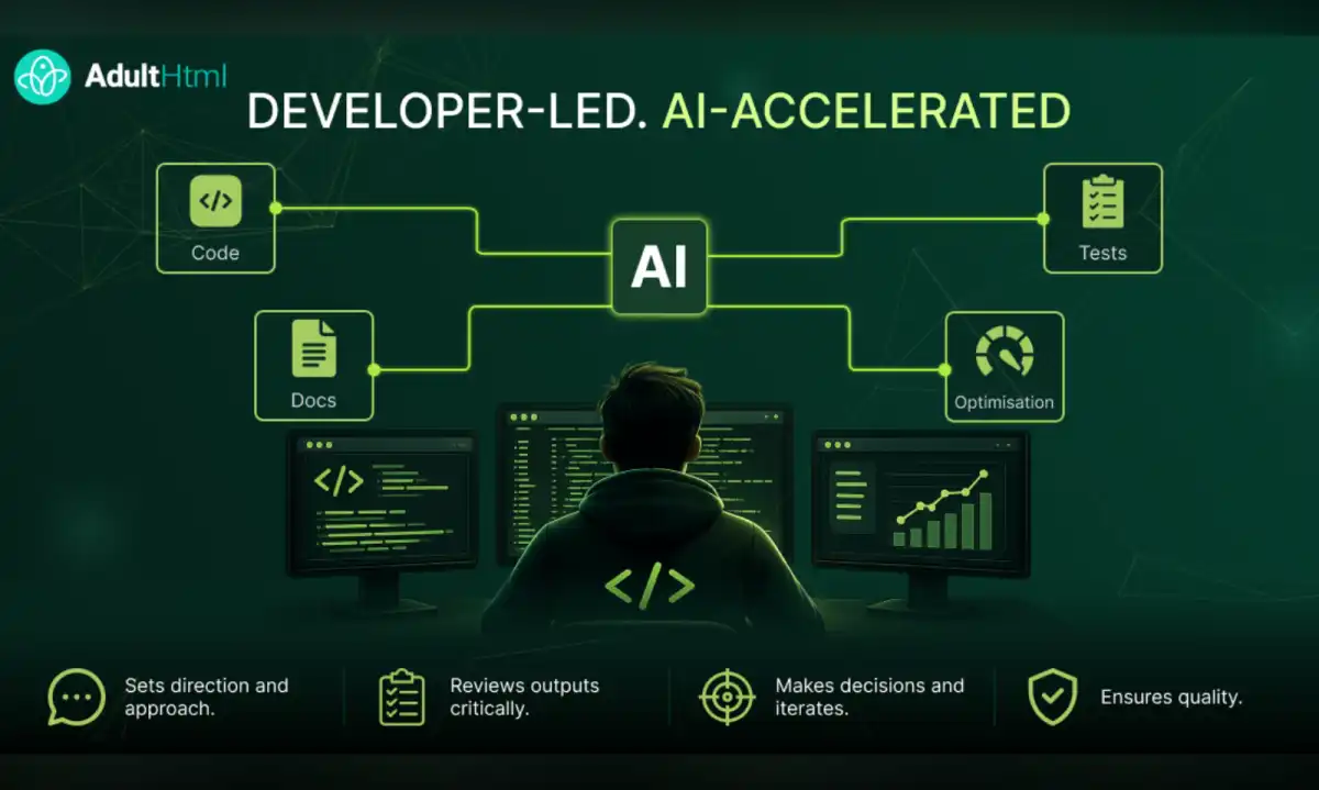 AdultHTML Expands Services with Custom AI Development for Adult Industry