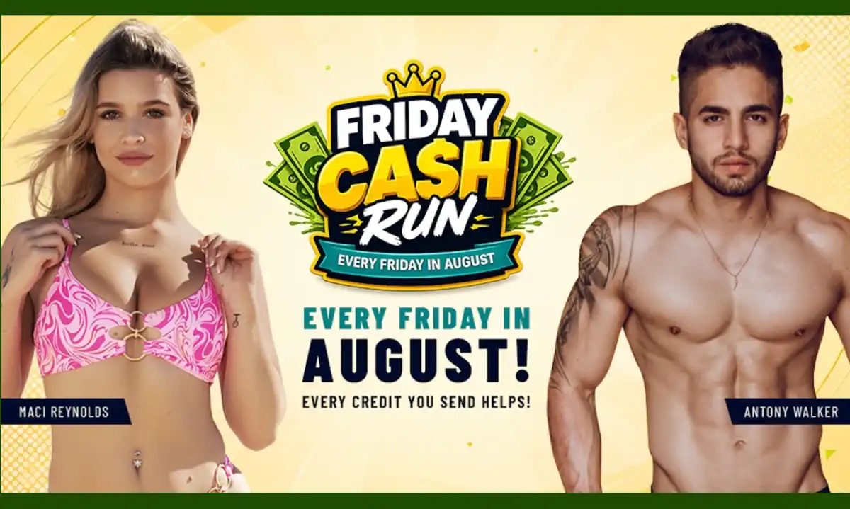 Flirt4Free Launches 'Friday Cash Run' with Auto-Win Payouts